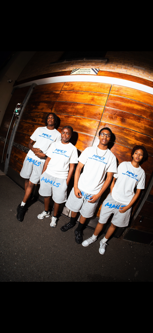BANKROLL Blue “Paid in Peace short set .