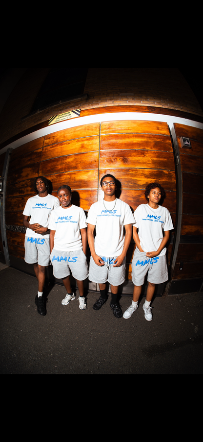 BANKROLL Blue “Paid in Peace short set .
