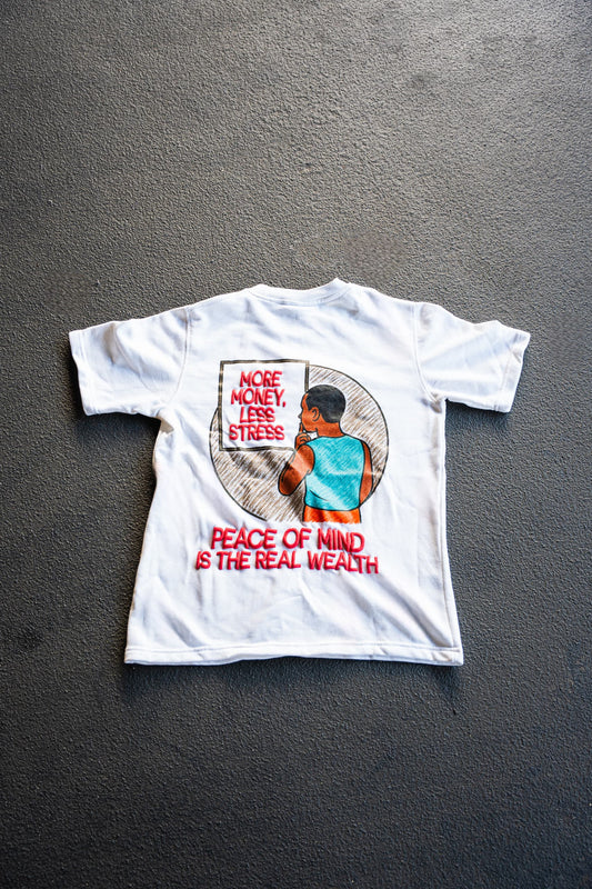 Retro Red “Paid in Peace” Top