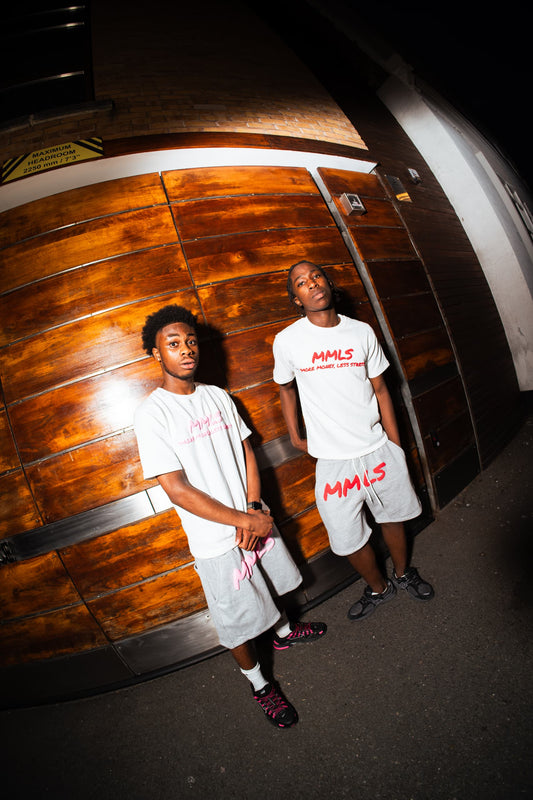 Retro Red “Paid in Peace” short sets